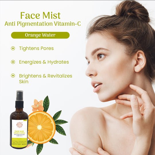 Facial Tonic Mist | Orange Water & Vitamin C | Verified Sustainable by Brown Living™