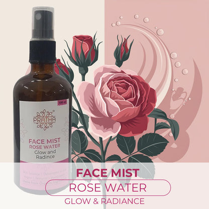 Facial Tonic Mist | Pure Rose Water | Verified Sustainable by Brown Living™