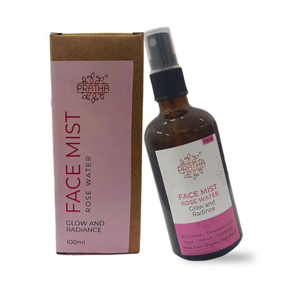 Facial Tonic Mist | Pure Rose Water – Face Toner on Brown Living™. SKU: pnhpl - water - 001. Img 2.