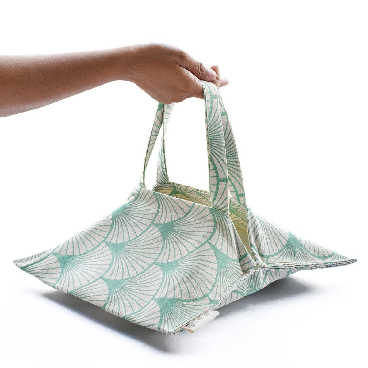 Feather Green Pot Luck Bag | Verified Sustainable by Brown Living™