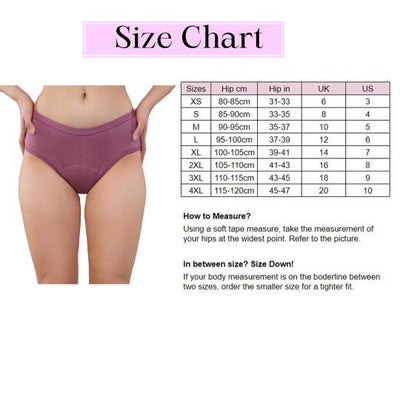 Fig Green Cotton Urine Leak Panty (Hipster) (1 pc) – Womens Underwear on Brown Living™. SKU: INCFGXS. Img 5.