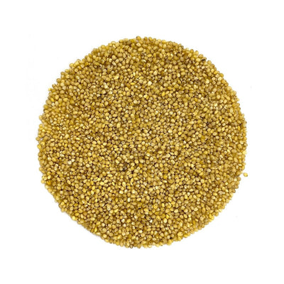 Foxtail Millet 800g - Organic, Gluten - Free, Natural Grain – Cereal & Meusli on Brown Living™. SKU: 2WG_FM - 8H. Img 1.