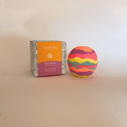 Fresh Lily Fragrance Motley Bath Bomb | Verified Sustainable by Brown Living™