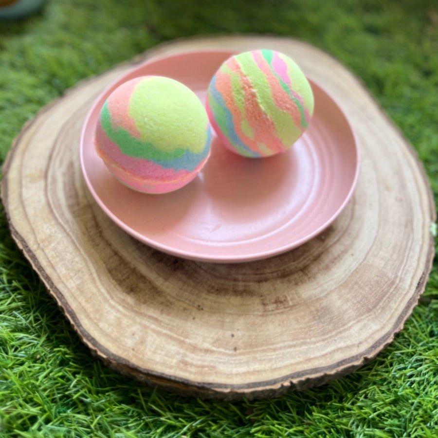 Fresh Lily Fragrance Motley Bath Bomb | Verified Sustainable by Brown Living™