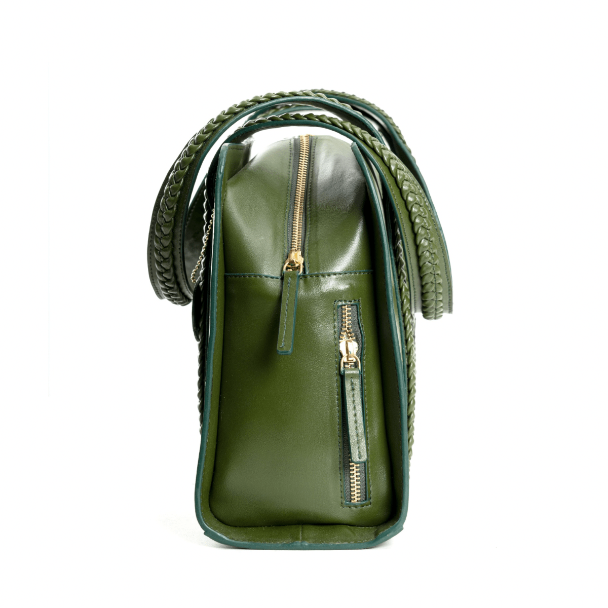 Gaia (Green) | Women's bag made with Cactus Leather | Verified Sustainable by Brown Living™