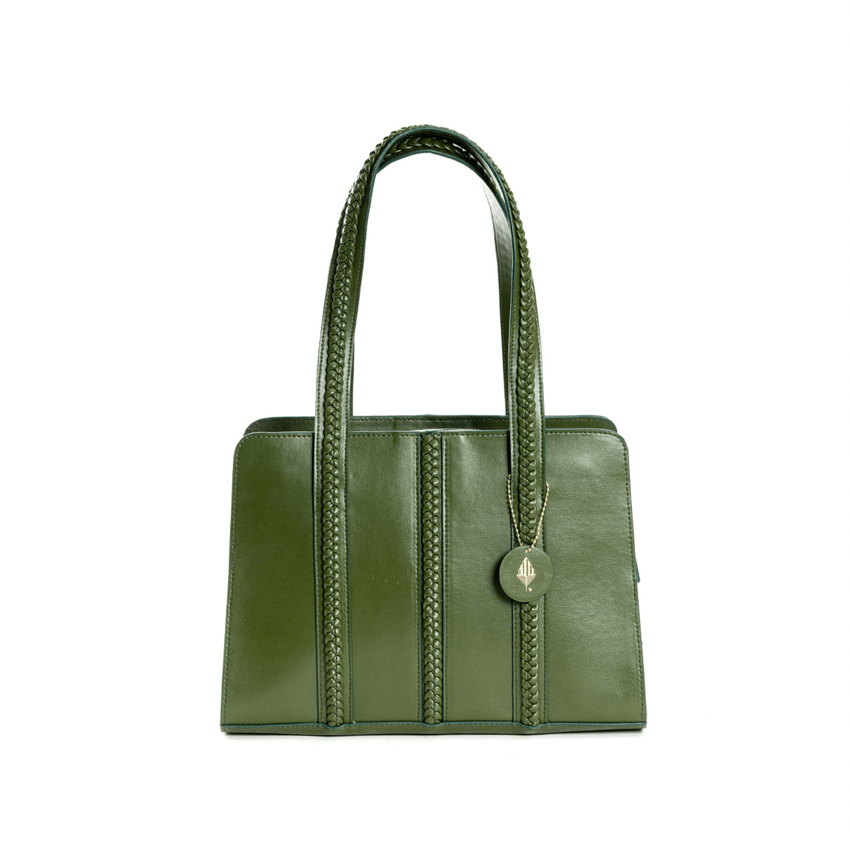Gaia (Green) | Women's bag made with Cactus Leather | Verified Sustainable by Brown Living™