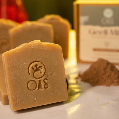 Geeli Mitti Soap Bar | Multani Mitti – Body Soap on Brown Living™. SKU: GM - SB. Img 1.