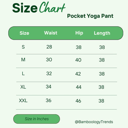 Gen Z High - Waist Bamboo Yoga Pants with Pockets - Black – Womens Leggings by Bamboology available on Brown Living™. S . SKU: YOGA - POCKET - PANT - BLK - S. Img 7.