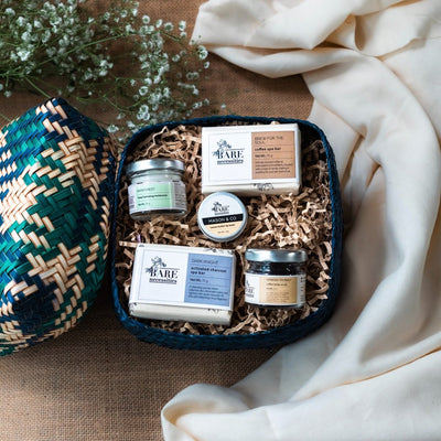 Gentleman’s Care Hamper | Sustainable Self - Care for the Modern Men – Gift Giving on Brown Living™. SKU: BNWD03 - 1. Img 1.