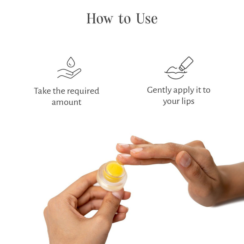 Gheesutra Lemon Lip Butter 4ml | Verified Sustainable by Brown Living™