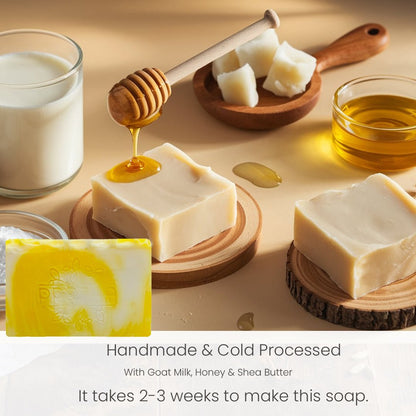 Goat Milk & Honey | Cold Process Handmade Soap | Verified Sustainable by Brown Living™