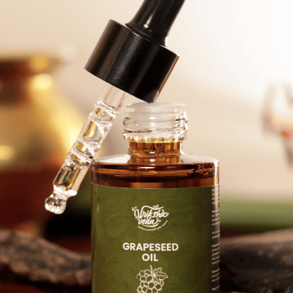 Grapeseed Oil for Skin & Hair I 30 ml | Verified Sustainable by Brown Living™