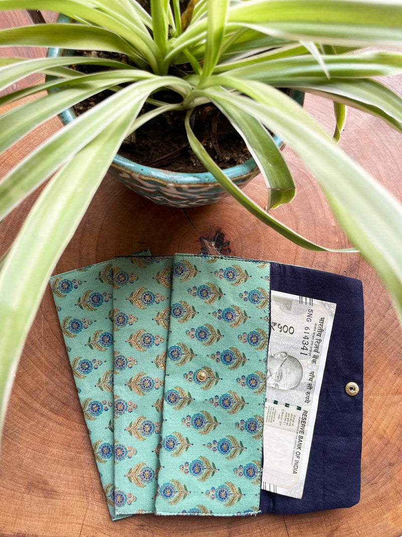 Green Printed Money Envelope | Verified Sustainable by Brown Living™