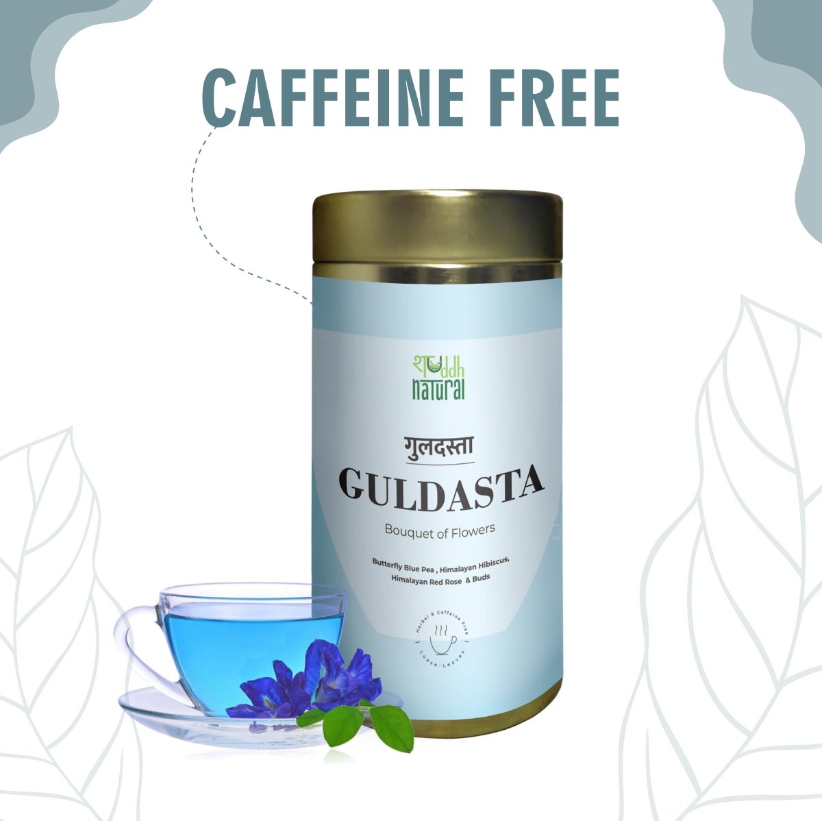 Guldasta I Floral Tea - 30 Cups | Verified Sustainable by Brown Living™