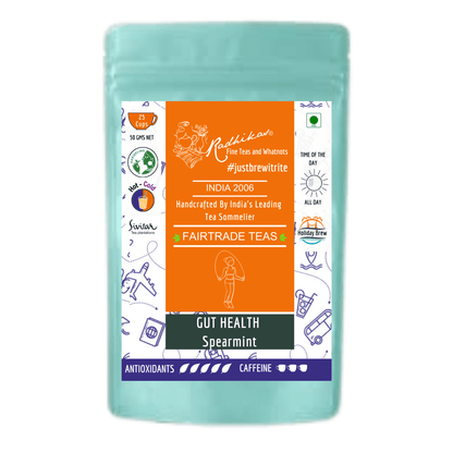 Gut Health Spearmint Darjeeling Leaf to Enhance Your Mood and Focus | Verified Sustainable by Brown Living™