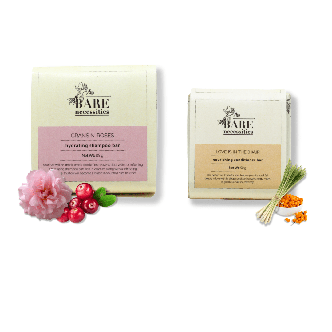 Hair Care Kit: Moisturizing Shampoo & Nourishing Conditioner Bar | Verified Sustainable by Brown Living™