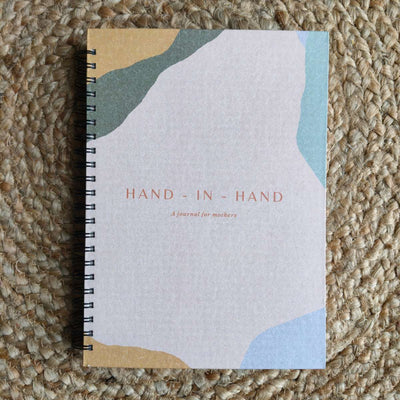 Hand - in - Hand: A guided journal for Mothers – Notebooks & Notepads on Brown Living™. SKU: SMPGJ. Img 1.