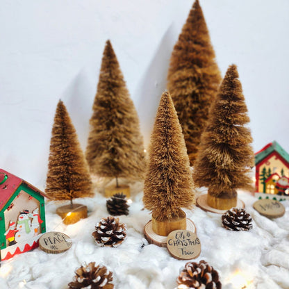 Handcrafted Coir Christmas Tree - 20 CM | Verified Sustainable by Brown Living™