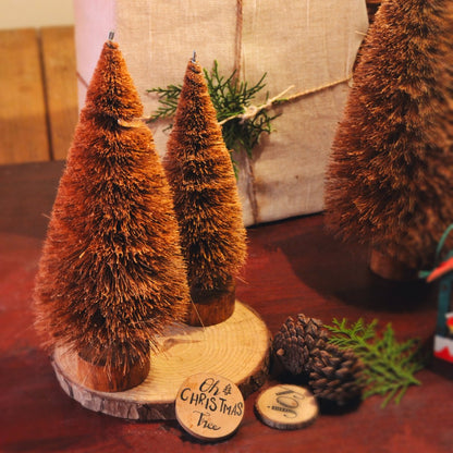 Handcrafted Coir Christmas Tree - 20 CM | Verified Sustainable by Brown Living™