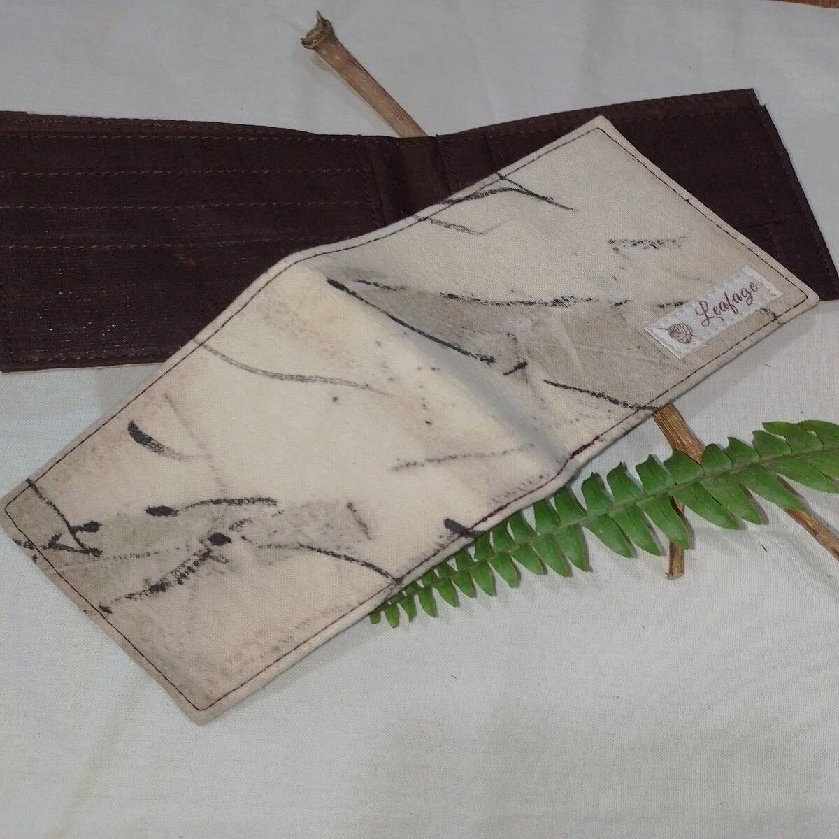 Handcrafted Nilgiri Fabric Wallet | Sustainable & Stylish | Verified Sustainable by Brown Living™