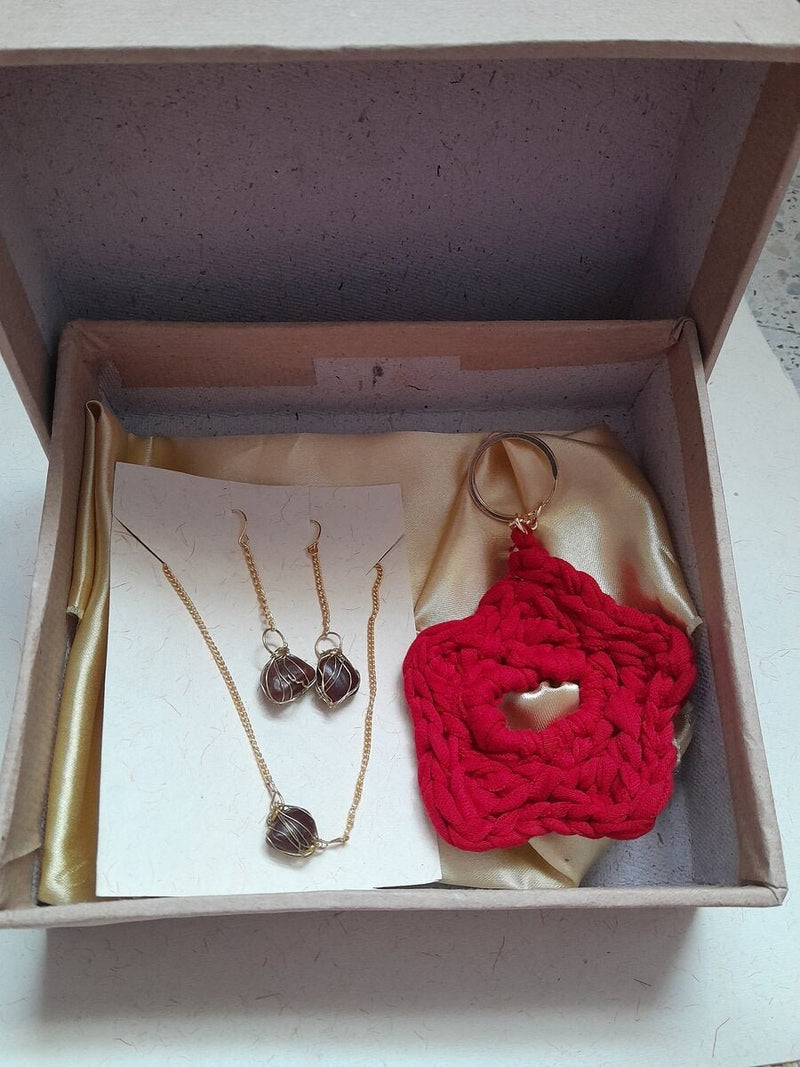 Handcrafted Seed Jewelry Gift Set for Nature Lovers | Verified Sustainable by Brown Living™