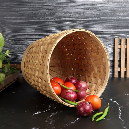 Handmade Bamboo Multipurpose Basket (Set of 4) | Verified Sustainable by Brown Living™