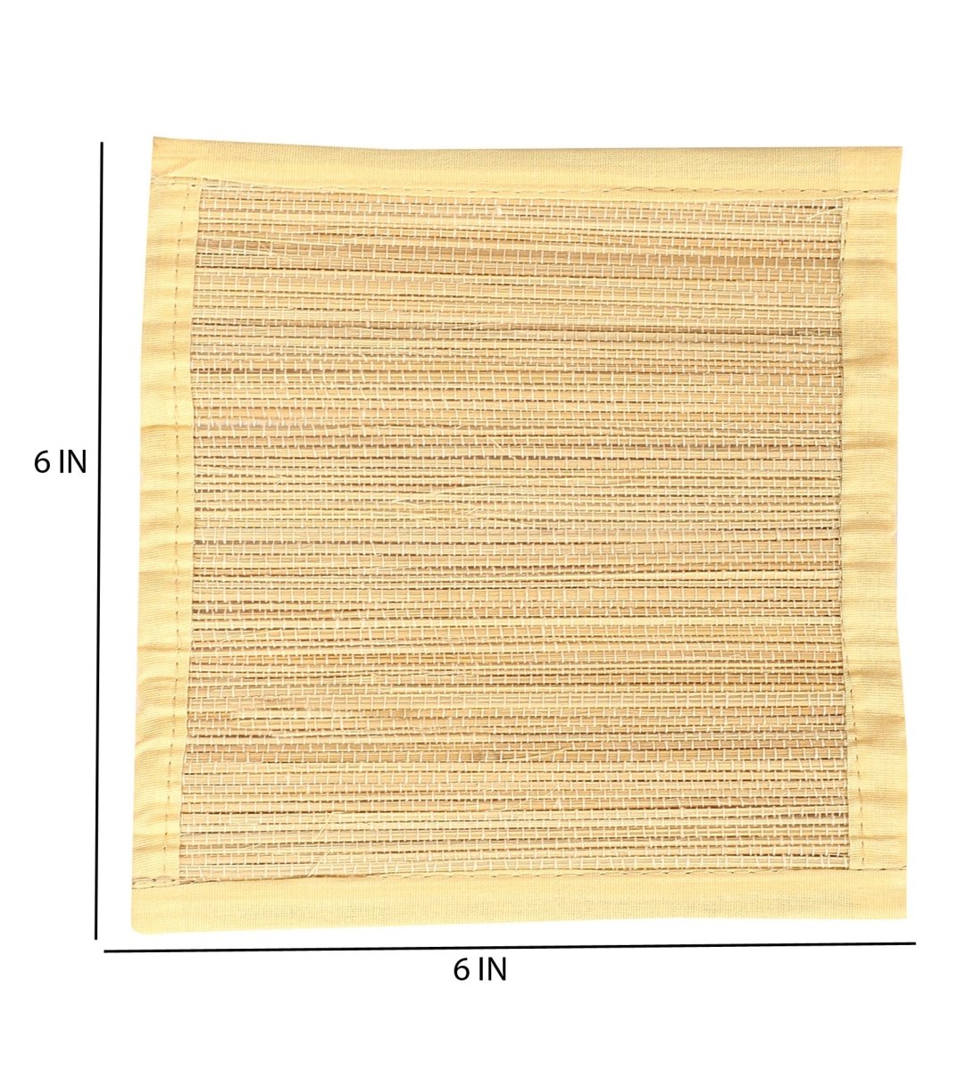 Handmade Bamboo Plain Dining Mat – Set of 13 | Verified Sustainable by Brown Living™