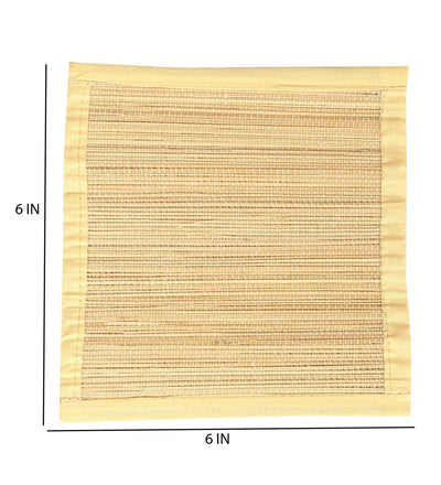 Handmade Bamboo Plain Dining Mat – Set of 13 – Table Linens on Brown Living™. SKU: SK - BDM - RG - 13 - BG. Img 5.