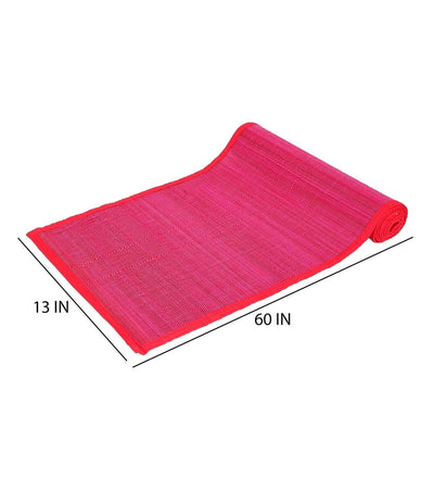 Handmade Bamboo Plain Table Runner – Table Linens on Brown Living™. SKU: SK - BTR - RG - 01 - PK. Img 2.