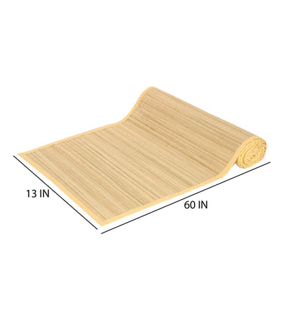 Handmade Bamboo Plain Table Runner – Table Linens on Brown Living™. SKU: SK - BTR - RG - 01 - BG. Img 6.