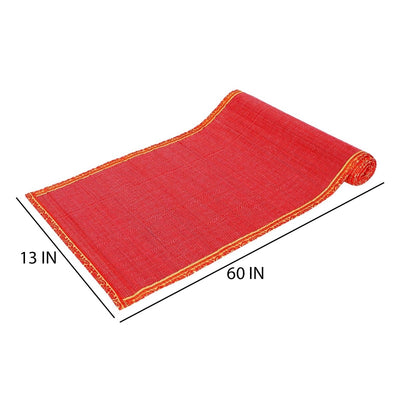 Handmade Bamboo Plain Table Runner – Table Linens on Brown Living™. SKU: SK - BTR - RG - 01 - BG. Img 8.