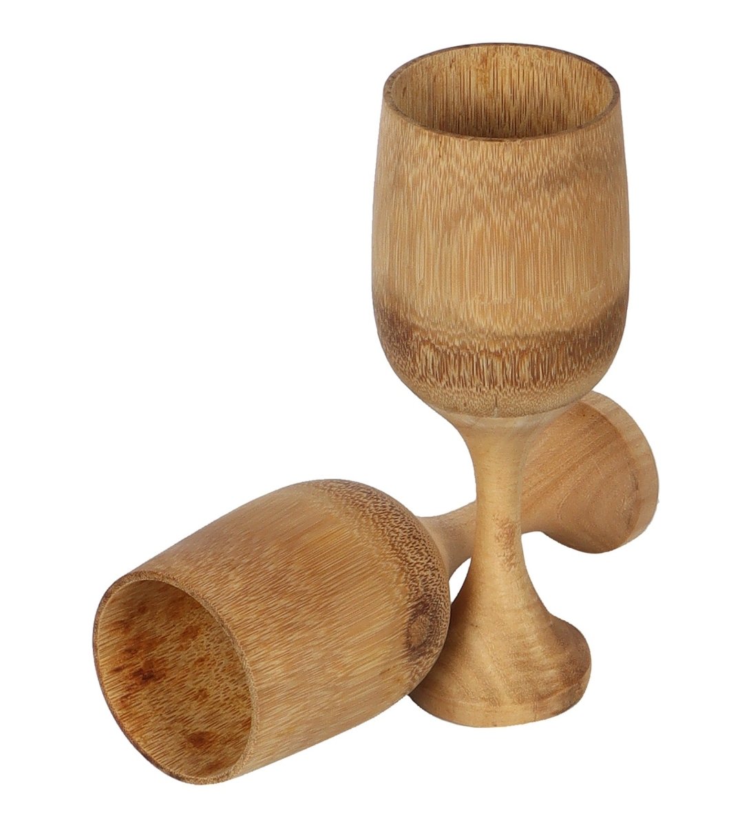 Handmade Bamboo Wine Glass (Set of 2) | Verified Sustainable by Brown Living™