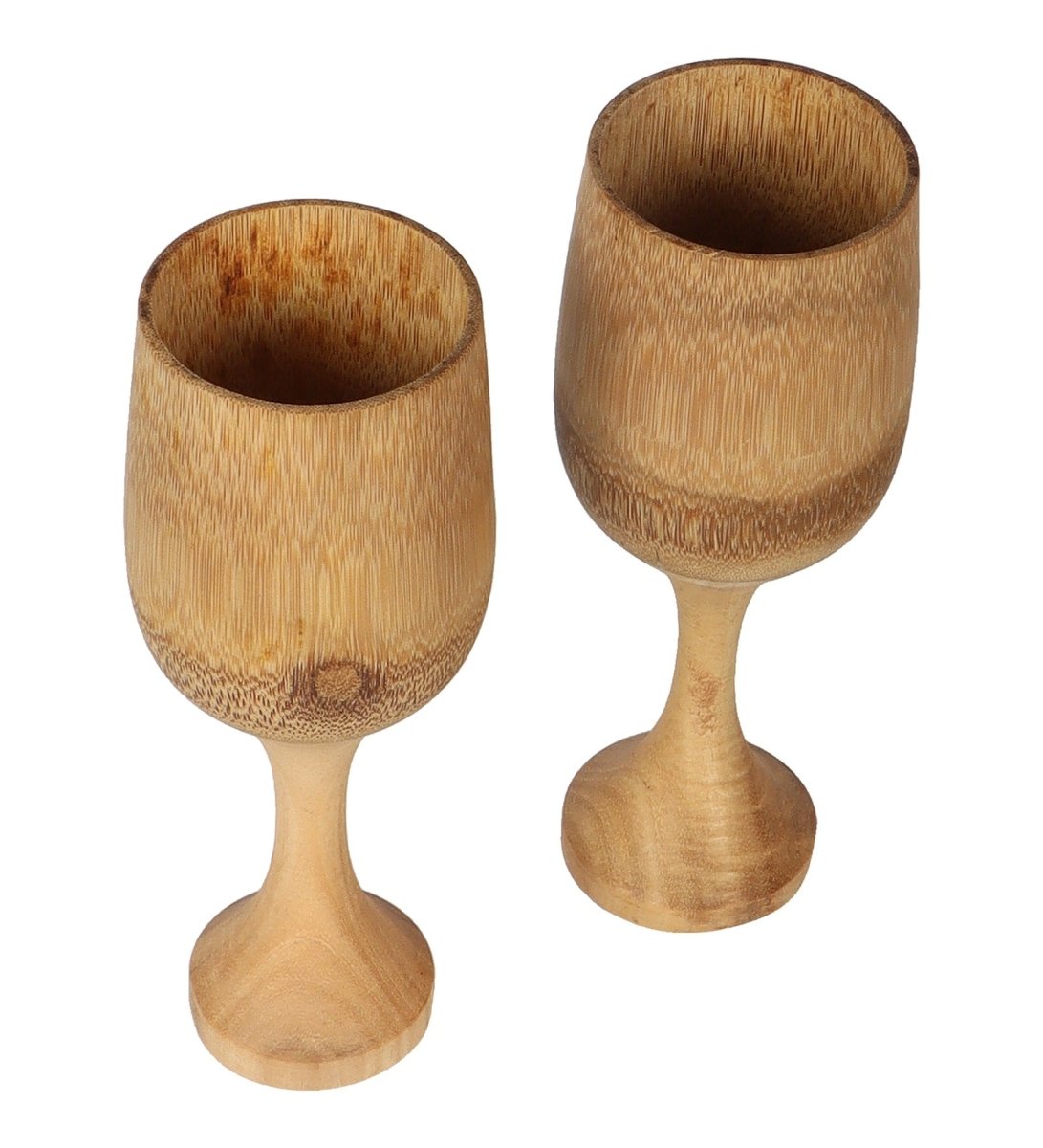 Handmade Bamboo Wine Glass (Set of 2) | Verified Sustainable by Brown Living™