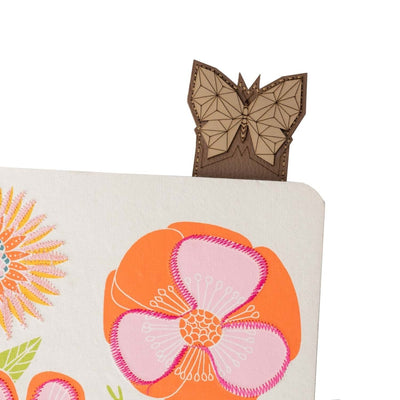 Handmade Butterfly Bookmark for Booklovers – Bookmarks on Brown Living™. SKU: BO018A. Img 2.