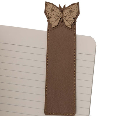 Handmade Butterfly Bookmark for Booklovers – Bookmarks on Brown Living™. SKU: BO018A. Img 3.
