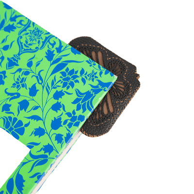 Handmade Butterfly Corner Triangular Bookmark for Gifting – Bookmarks on Brown Living™. SKU: BT009D. Img 2.