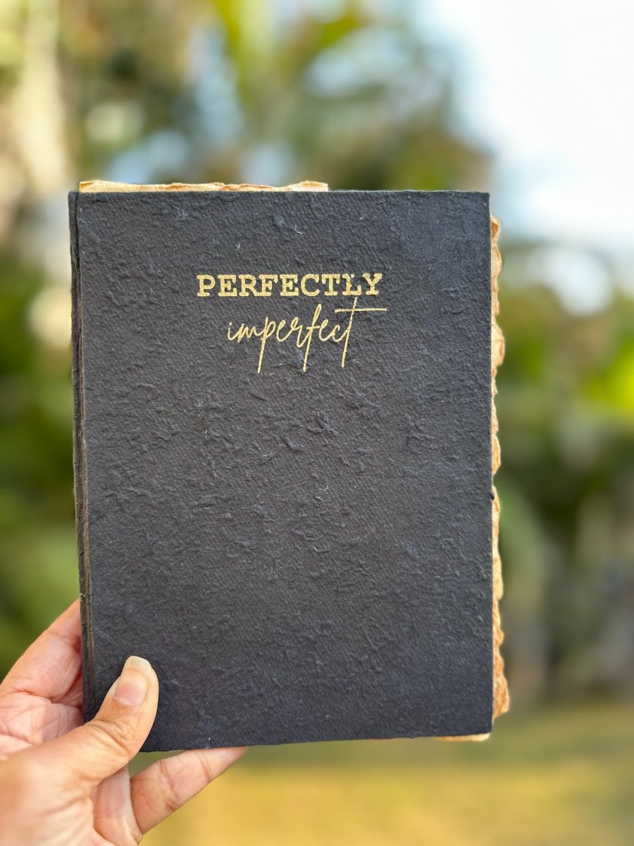 Handmade deckle Edge Vintage Journal | Verified Sustainable by Brown Living™