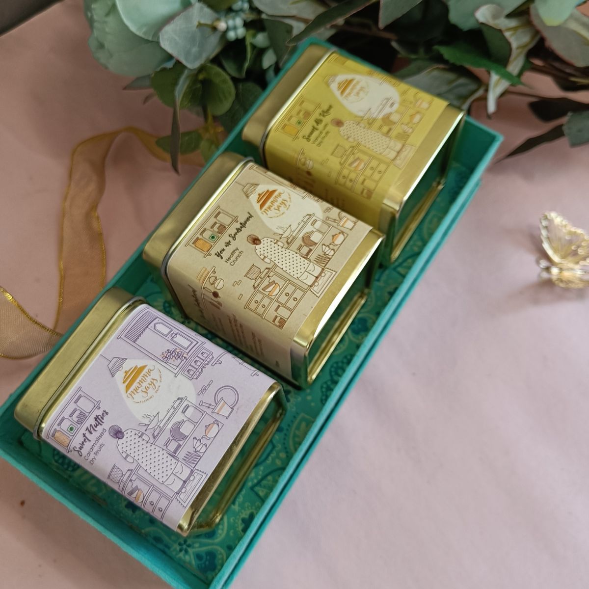 Healthy Snack Gift Box – Mukhwas, 7 - Seed Crunch & Nuts | Verified Sustainable by Brown Living™