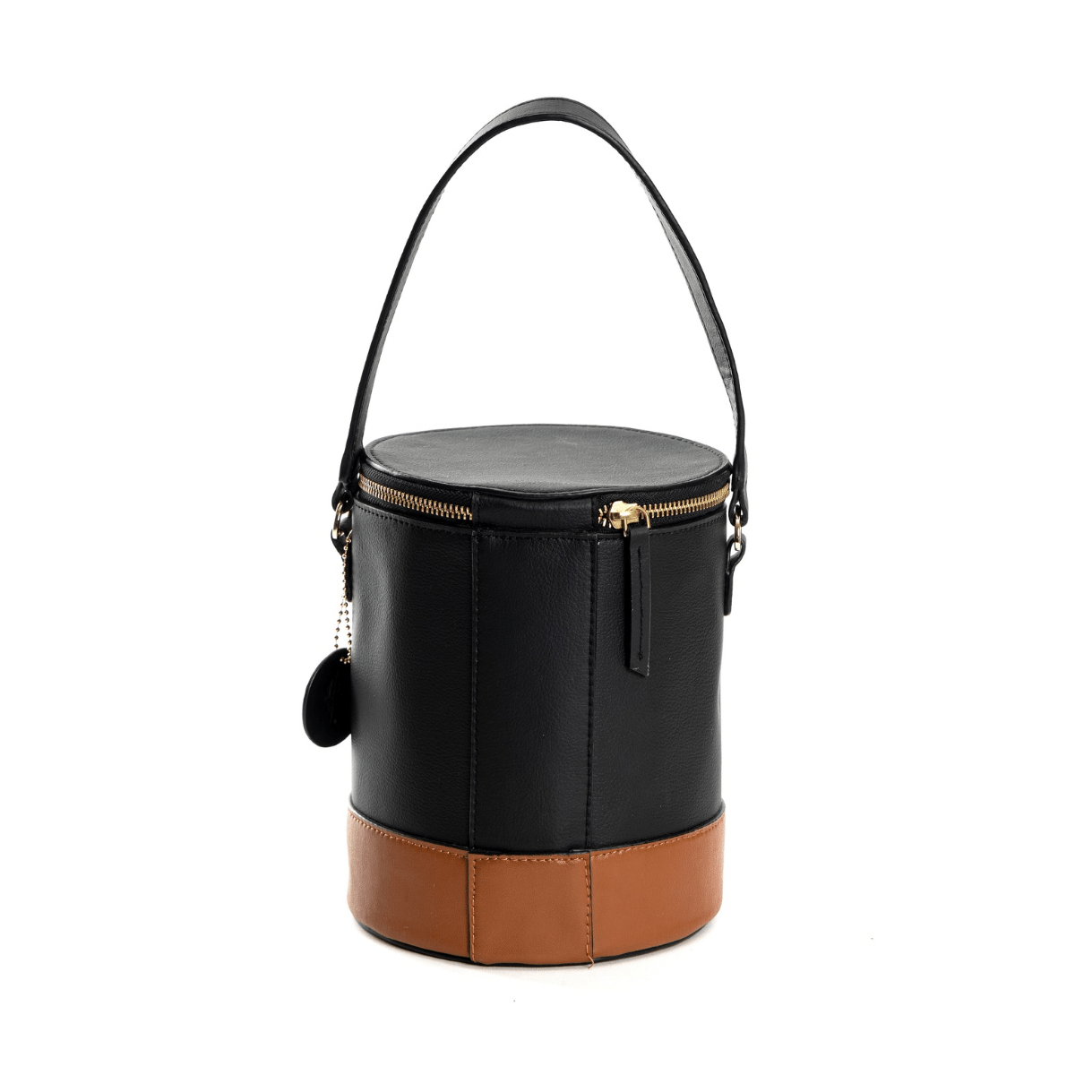 Hemera (Black & Gingerbread) | Women's Bag made with Apple Leather | Verified Sustainable by Brown Living™