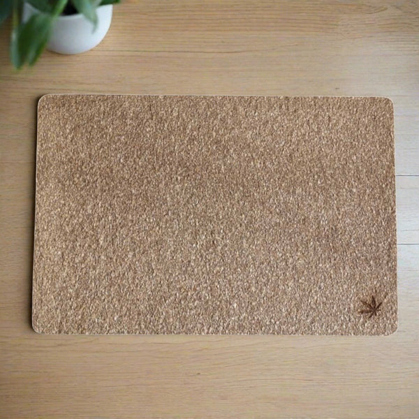 Sustainable Hemp Rectangular Placemats | Verified Sustainable Table Essentials on Brown Living™