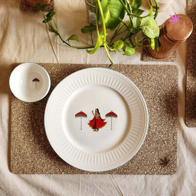 Sustainable Hemp Rectangular Placemats – Table Essentials on Brown Living™. SKU: HI02034. Img 2.