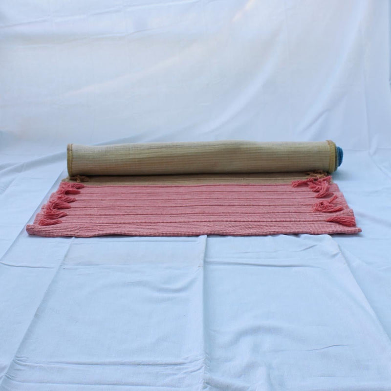 Herbal Chakra Drill Yoga Mat with Hurdles for Balanced Energy | Verified Sustainable by Brown Living™