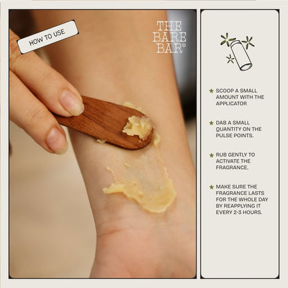 Herbal Lavender Patchouli Solid Perfume for On - the - Go | Verified Sustainable by Brown Living™