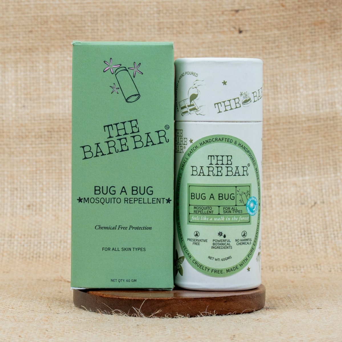 Herbal Mosquito Repellent Spray - Bug A Bug Formula - 60g | Verified Sustainable by Brown Living™