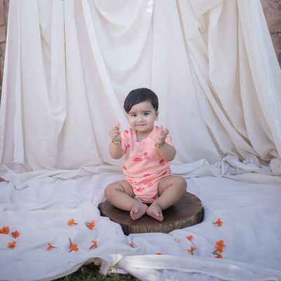 Hermit CrabBreathable Organic Cotton Baby Bodysuit – Classic – Kids Onesies on Brown Living™. SKU: AC - 04 - 0003/0 - 3M. Img 5.