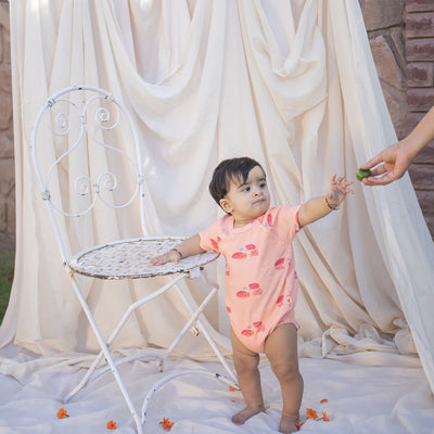 Hermit CrabBreathable Organic Cotton Baby Bodysuit – Classic – Kids Onesies on Brown Living™. SKU: AC - 04 - 0003/0 - 3M. Img 6.