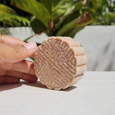 Hibiscus Butter Shampoo Bar | Dry Brittle Hair – Hair Shampoo Bar on Brown Living™. SKU: HB - SB. Img 8.
