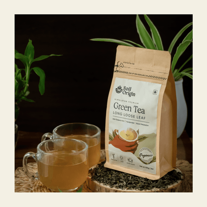 Himalayan Green Tea | Darjeeling Whole Leaf | 100g | Verified Sustainable by Brown Living™