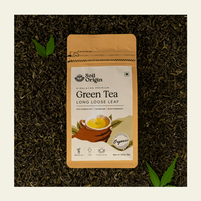 Himalayan Green Tea | Darjeeling Whole Leaf | 100g – Tea on Brown Living™. SKU: SO0BHGT0G100. Img 5.
