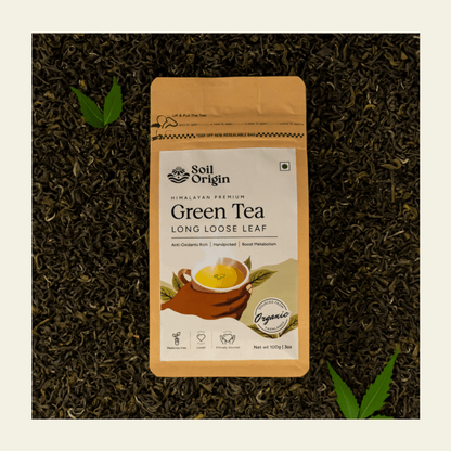 Himalayan Green Tea | Darjeeling Whole Leaf | 100g | Verified Sustainable by Brown Living™